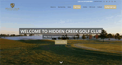 Desktop Screenshot of hiddencreekgolfclub.net